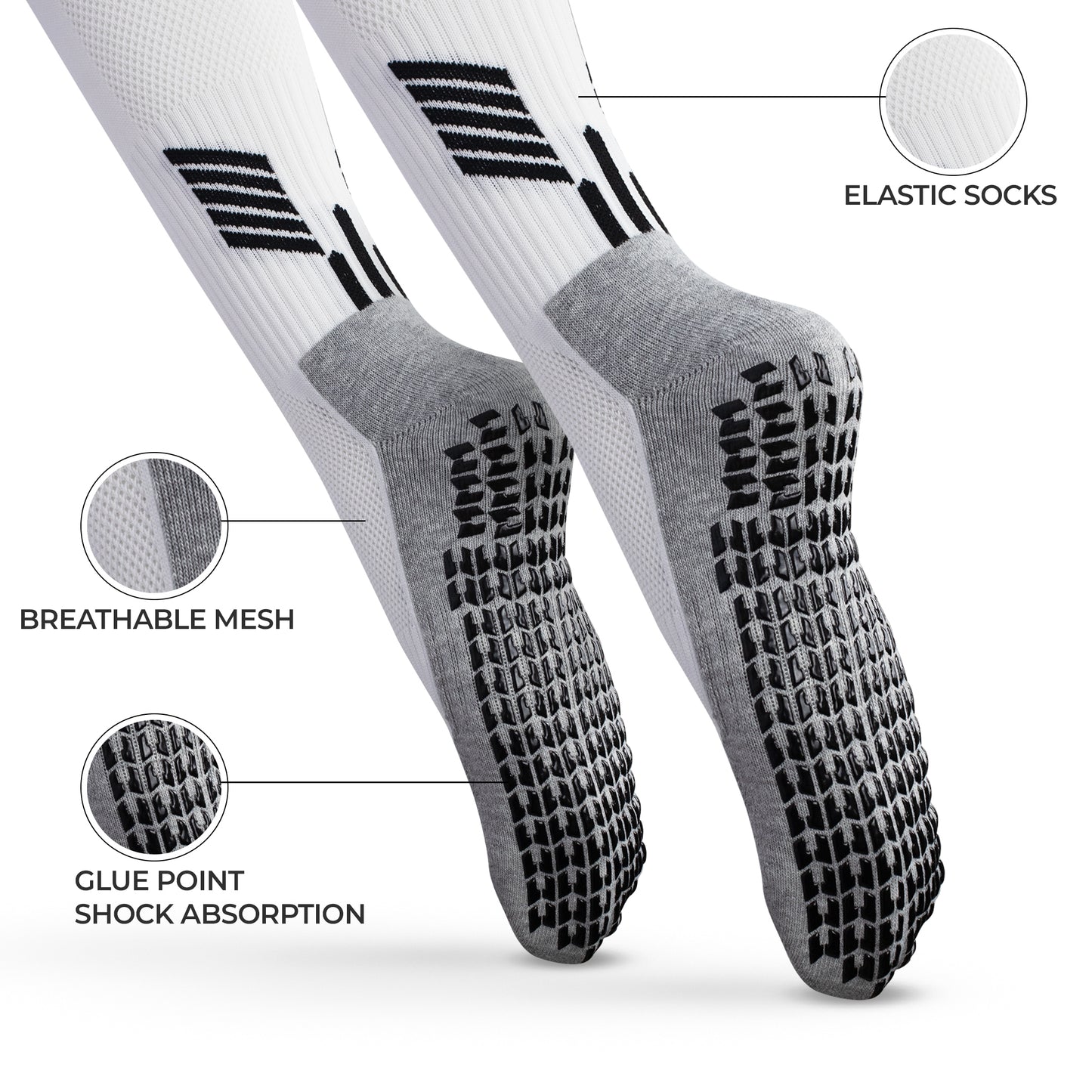 Flickit Long Grip Socks